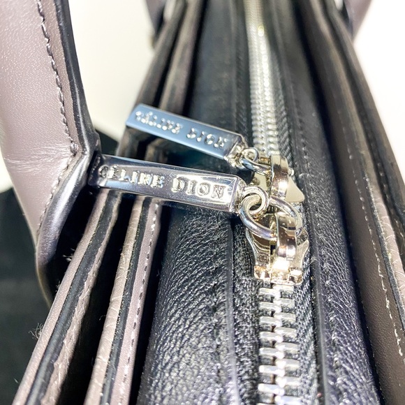 Grey Céline Dion Purse with strap - Picture 5 of 10